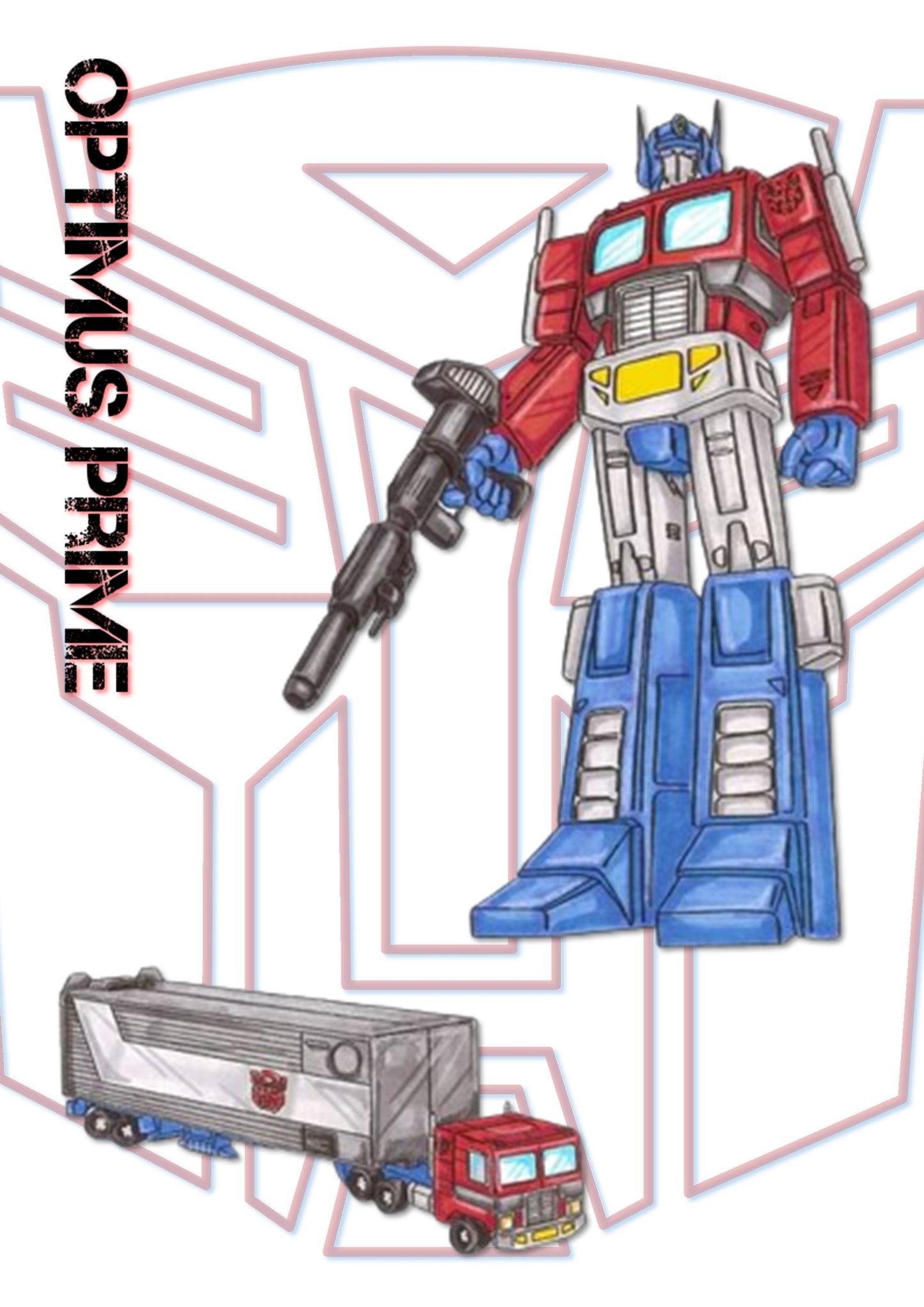 Transformers Movie Autobot Character Set of 6 Prints Wall Art